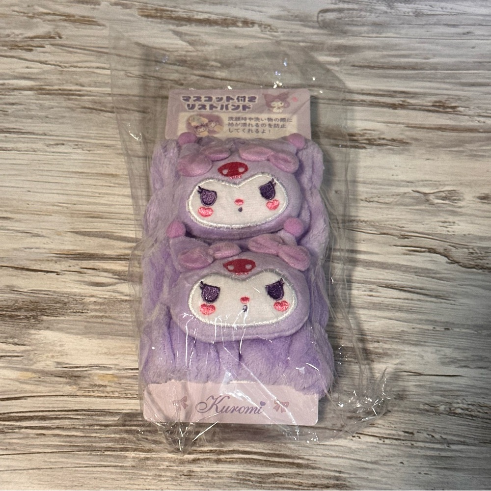 New in package Kuromi prevent wetness wrist band Sanrio